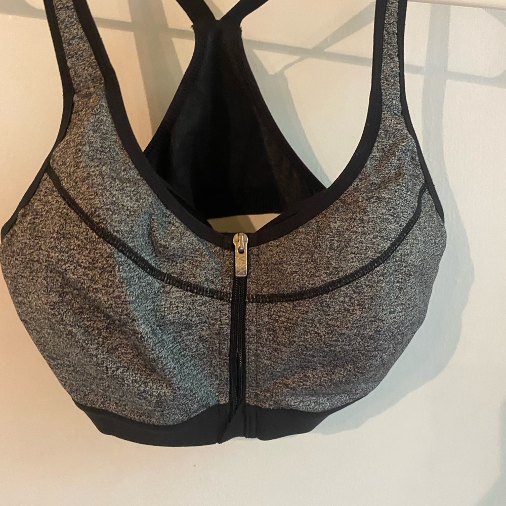 VSX Black and Gray Sports Bra